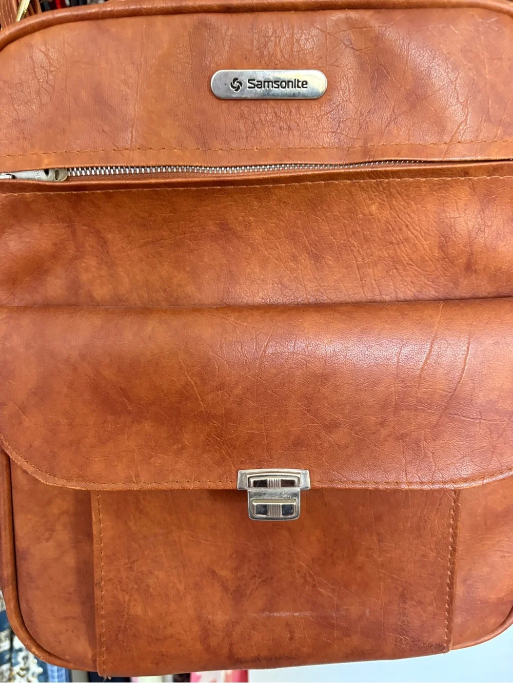 Brown Leather Crossbody Bag